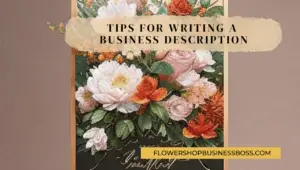 Tips for writing a business description