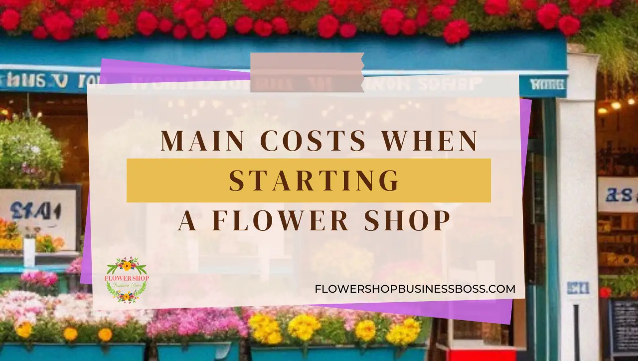 Main Costs When Starting A Flower Shop Flower Shop Business Boss