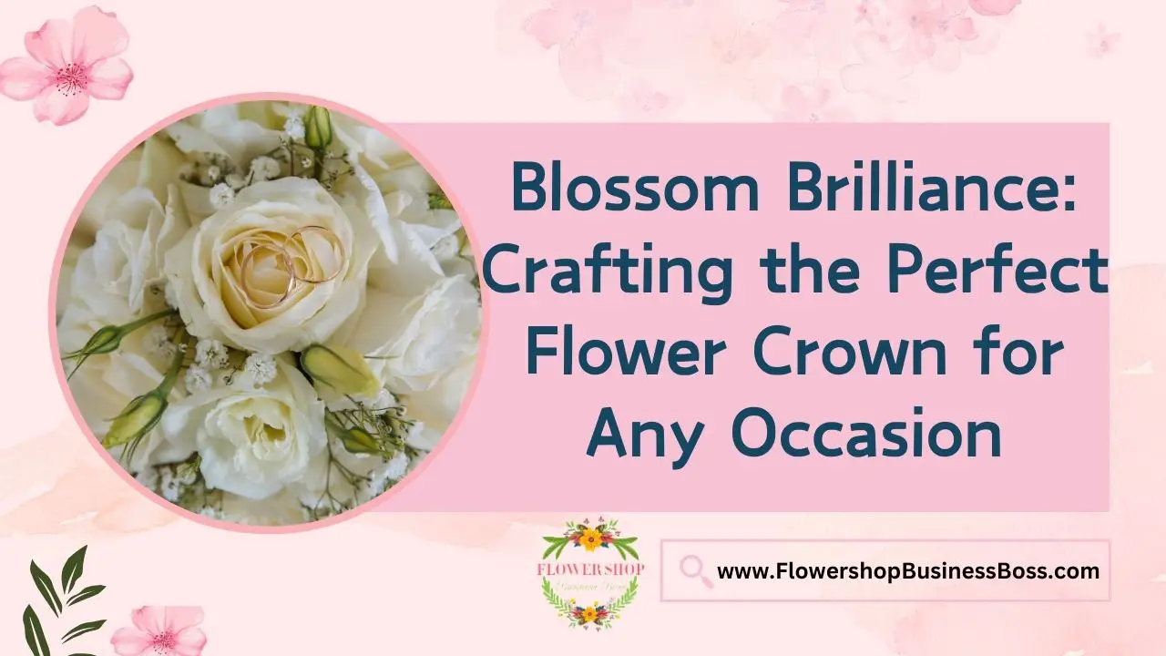 Blossom Brilliance: Crafting the Perfect Flower Crown for Any Occasion