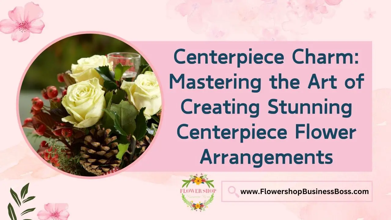Centerpiece Charm: Mastering the Art of Creating Stunning Centerpiece Flower Arrangements