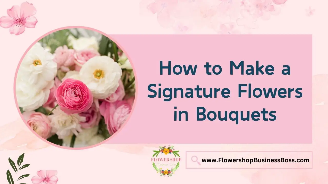 How to Make a Signature Flowers in Bouquets